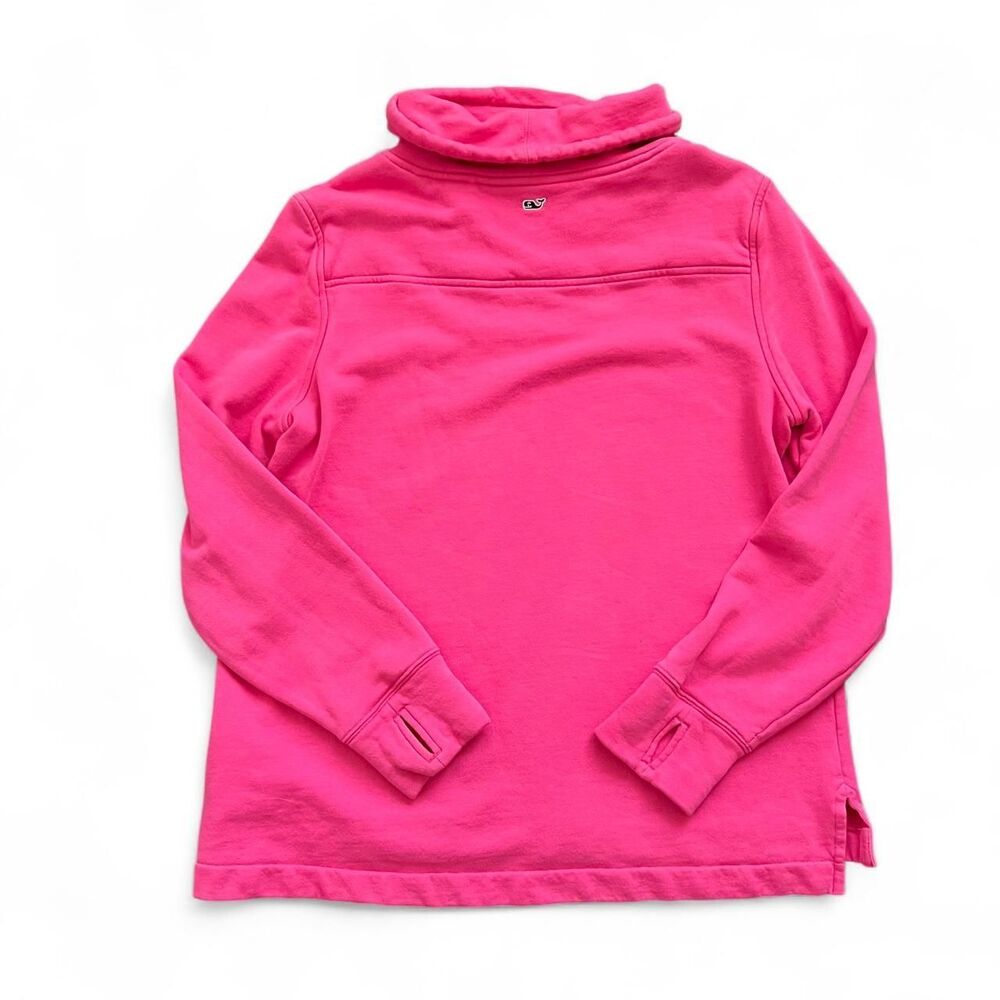 Woman's Vineyard Vines Funnel-Neck Relaxed Shep Shirt Pink - small - Picture 2 of 6